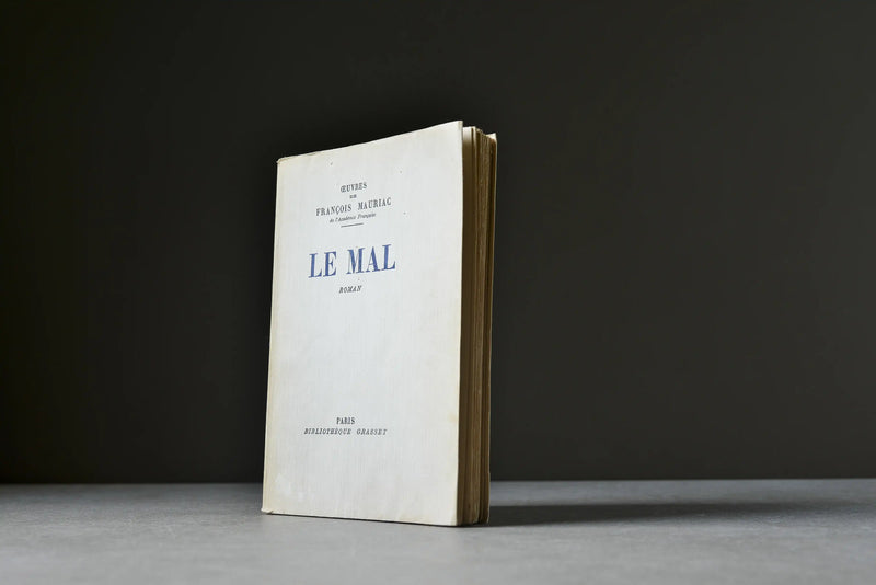 Mauriac, François - Le Mal - Bibliothèque Grasset -  - Assez bon -  livre usagé