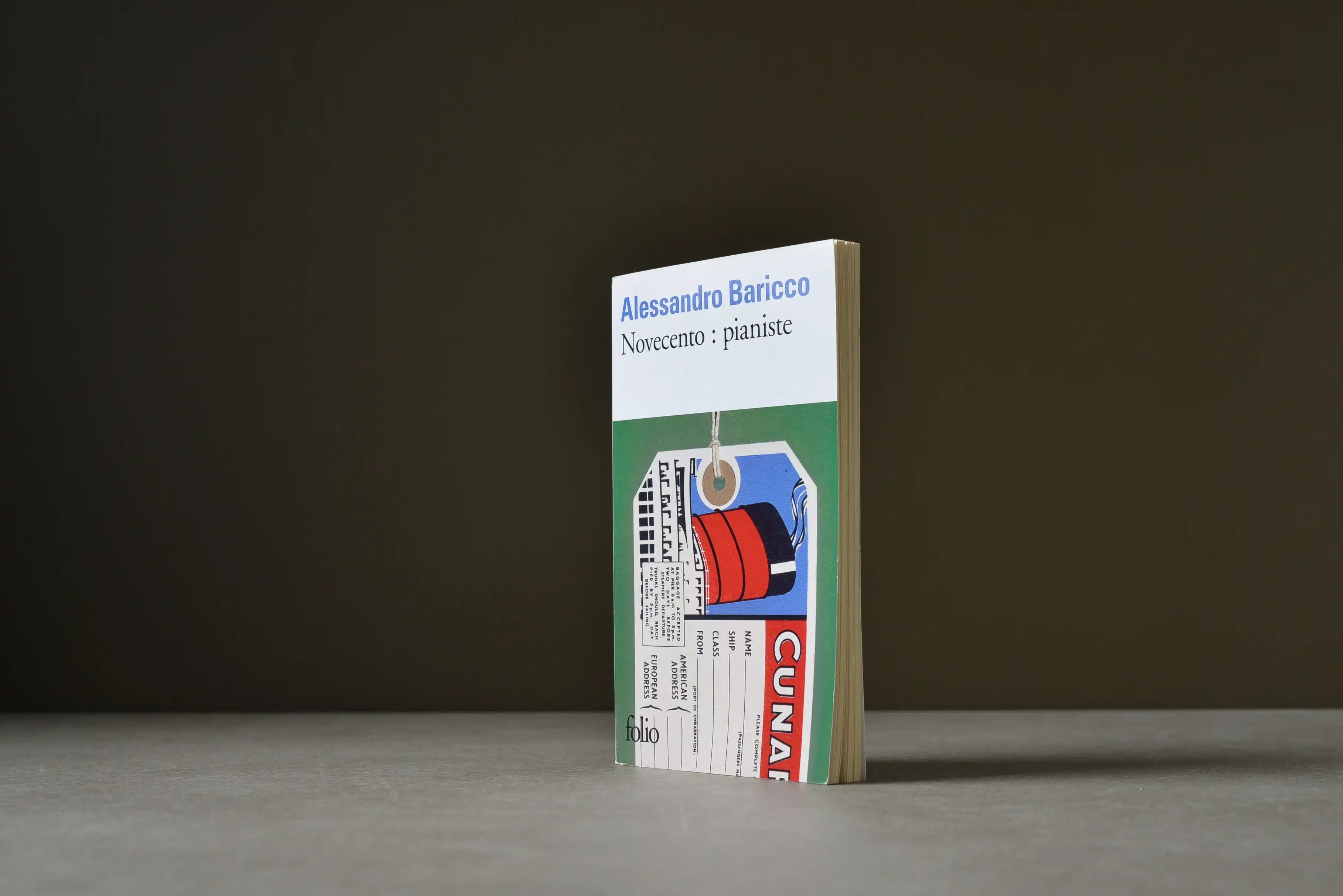 Baricco, Alessandro - Novecento, pianiste : un monologue - Folio - 9782072722271 - Bon -  livre usagé