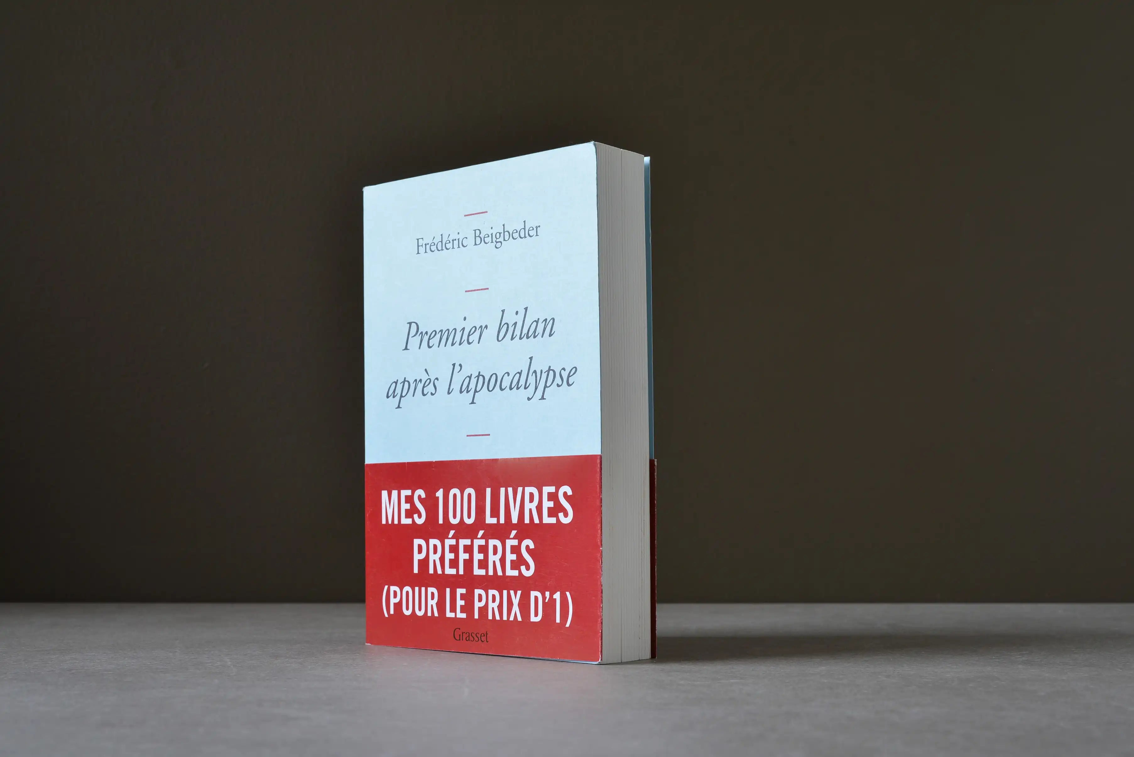 Beigbeder, Frédéric - Premier bilan après l'apocalypse - Grasset - 9782246777113 - Très bon -  livre usagé