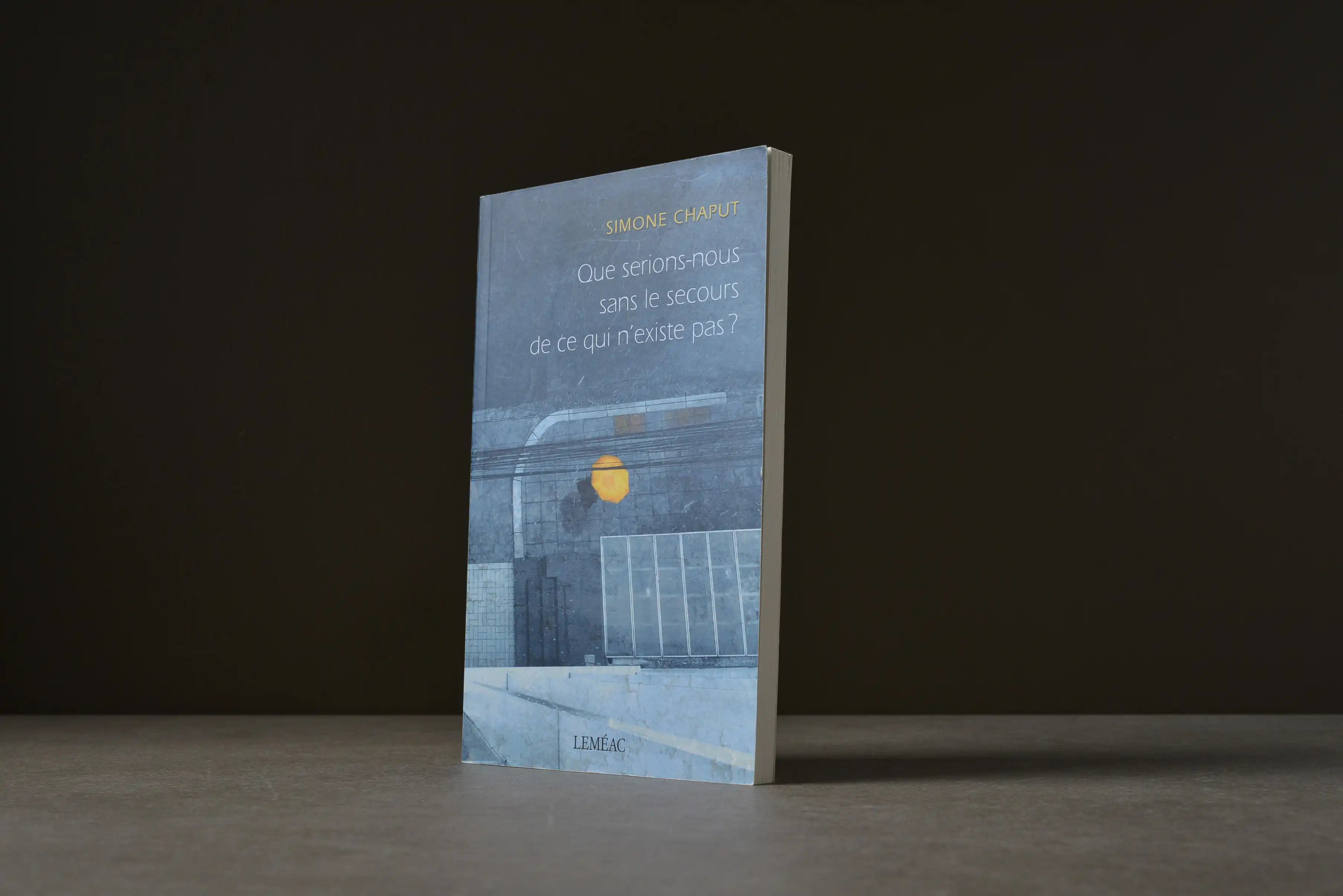 Chaput, Simone - Que serions-nous sans le secours de ce qui n'existe pas - Léméac - 9782760948433 - Très bon -  livre usagé