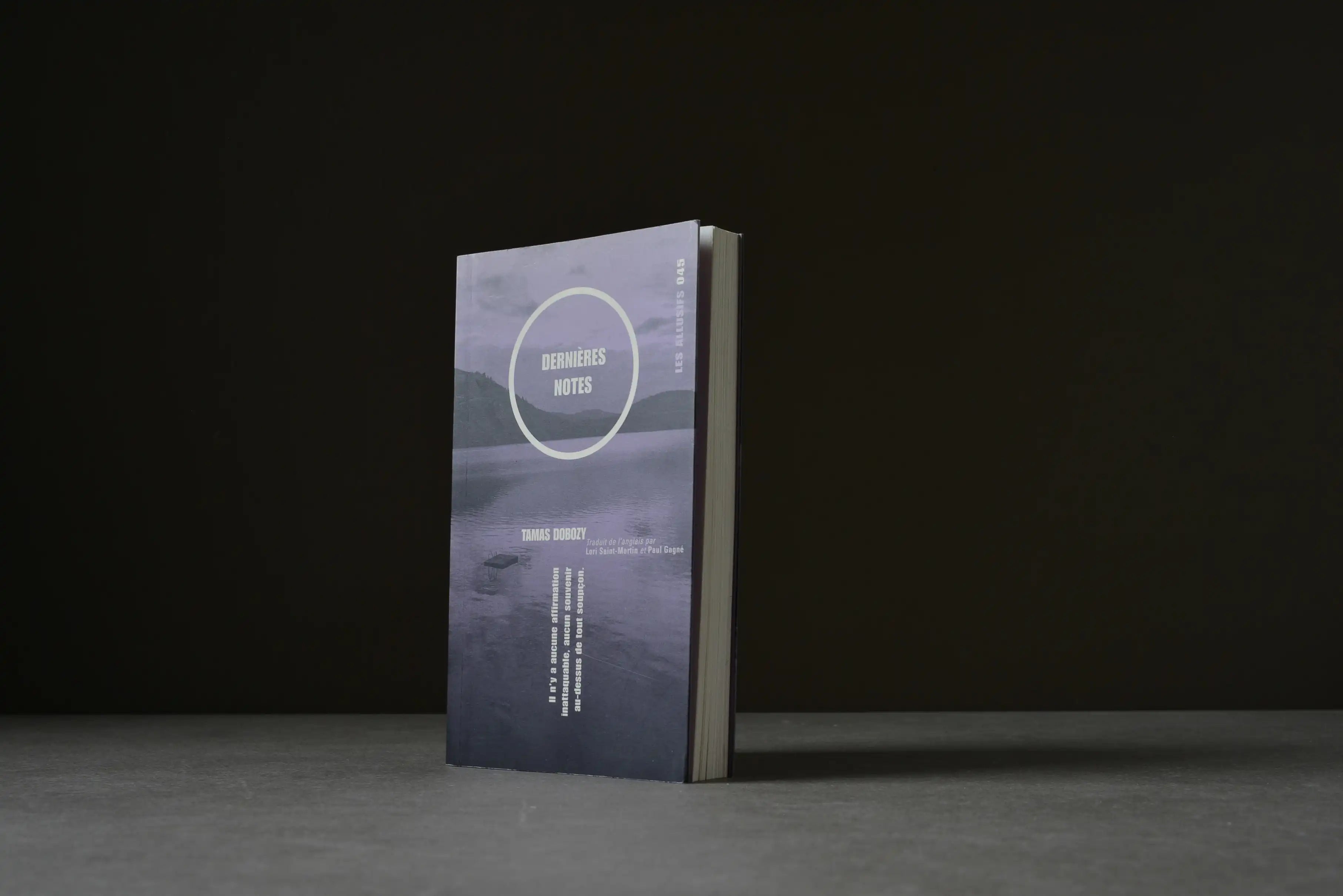 Dobozy, Tamas - Dernières notes - Les Allusifs - 9782922868432 - Très bon -  livre usagé