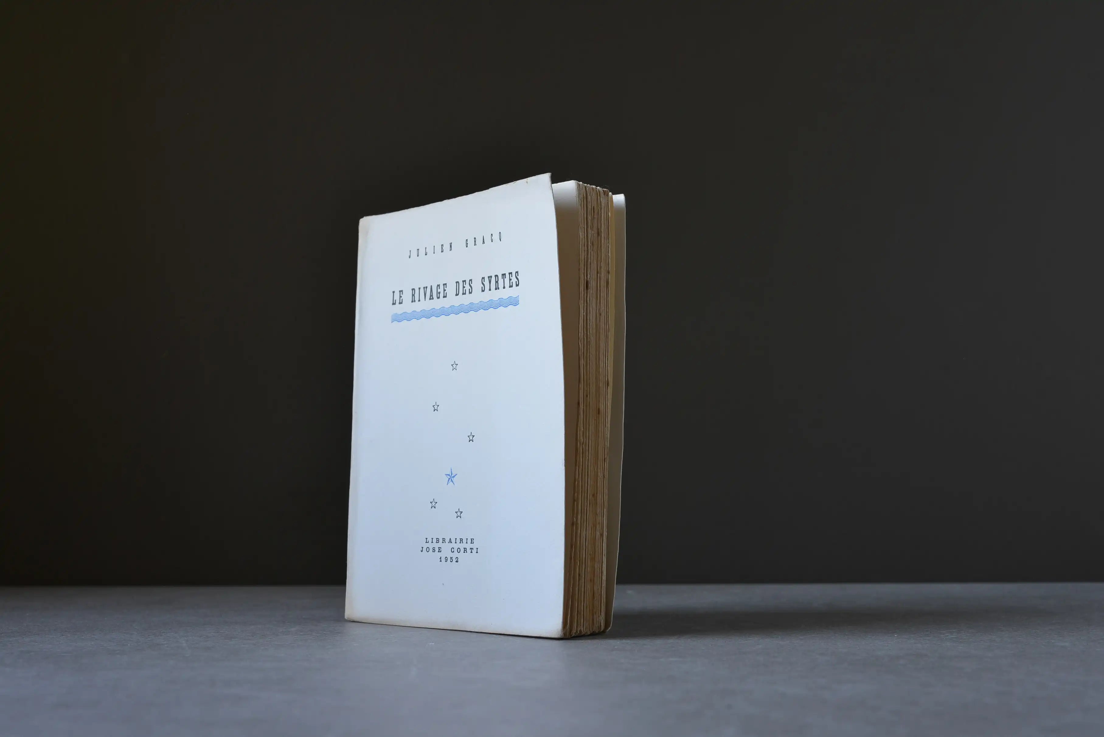 Gracq, Julien - Le rivage des Syrtes - Librairie Jose Corti - - - Bon -  livre usagé