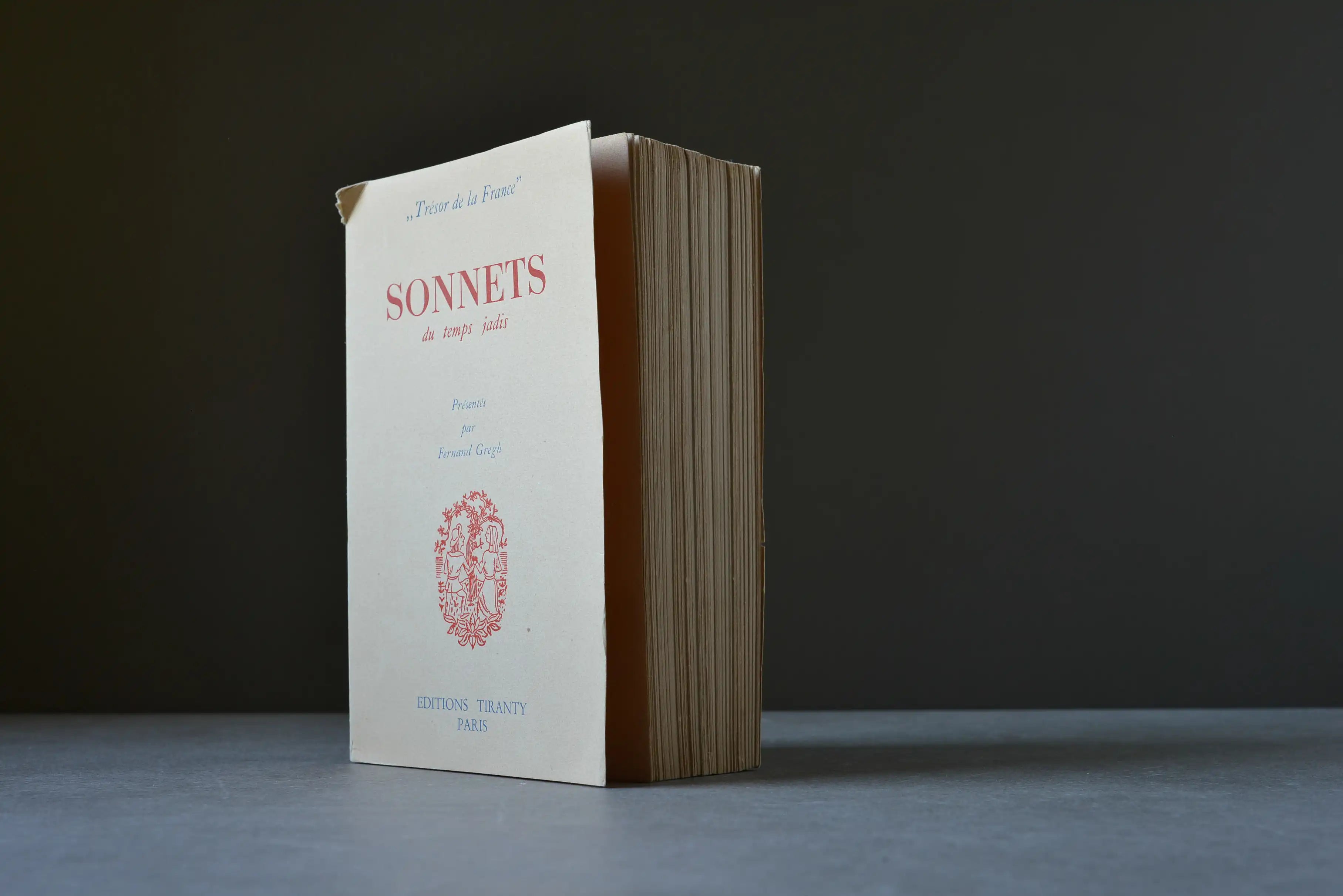 Gregh, Fernand - Sonnets du temps de jadis - Tiranty - - - Bon -  livre usagé
