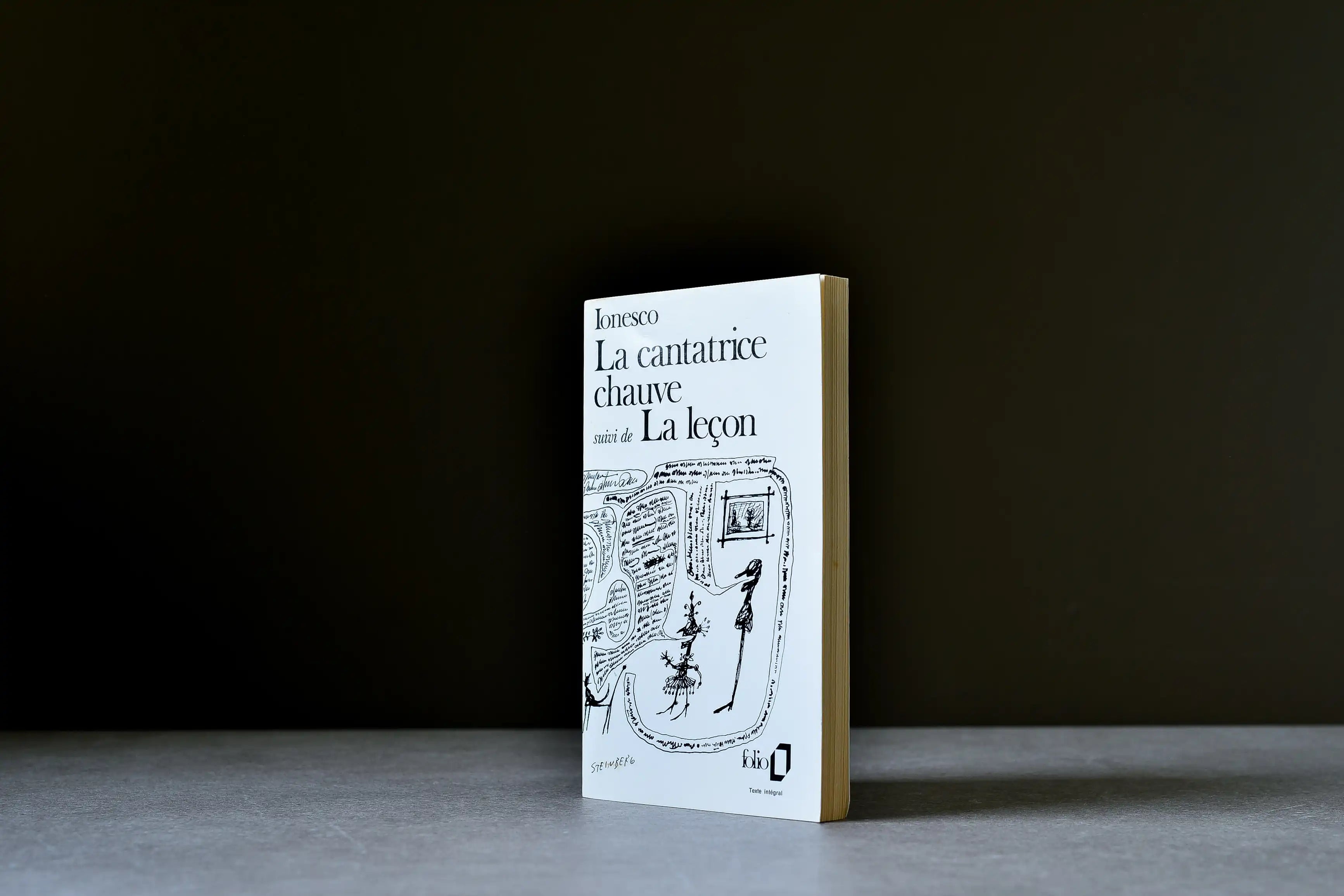 Ionesco, Eugène - La Cantatrice chauve suivi de La Leçon - Folio - 9782070362363 - Bon -  livre usagé