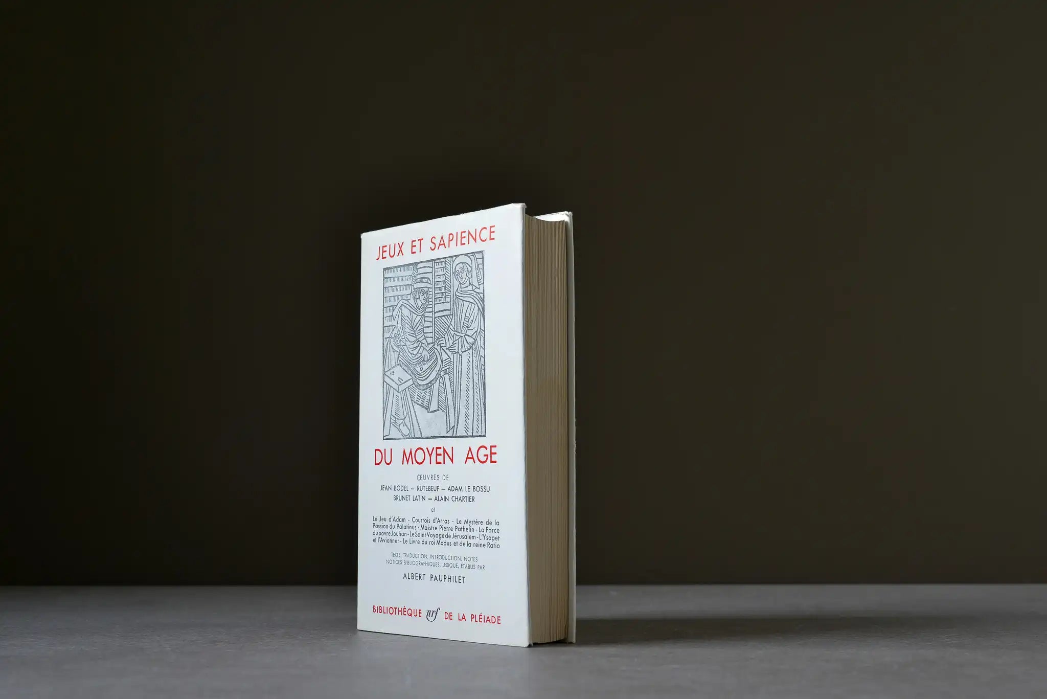 Pauphilet, Albert - Jeux et sapiences du Moyen-Age - Gallimard - - - Bon+ -  livre usagé