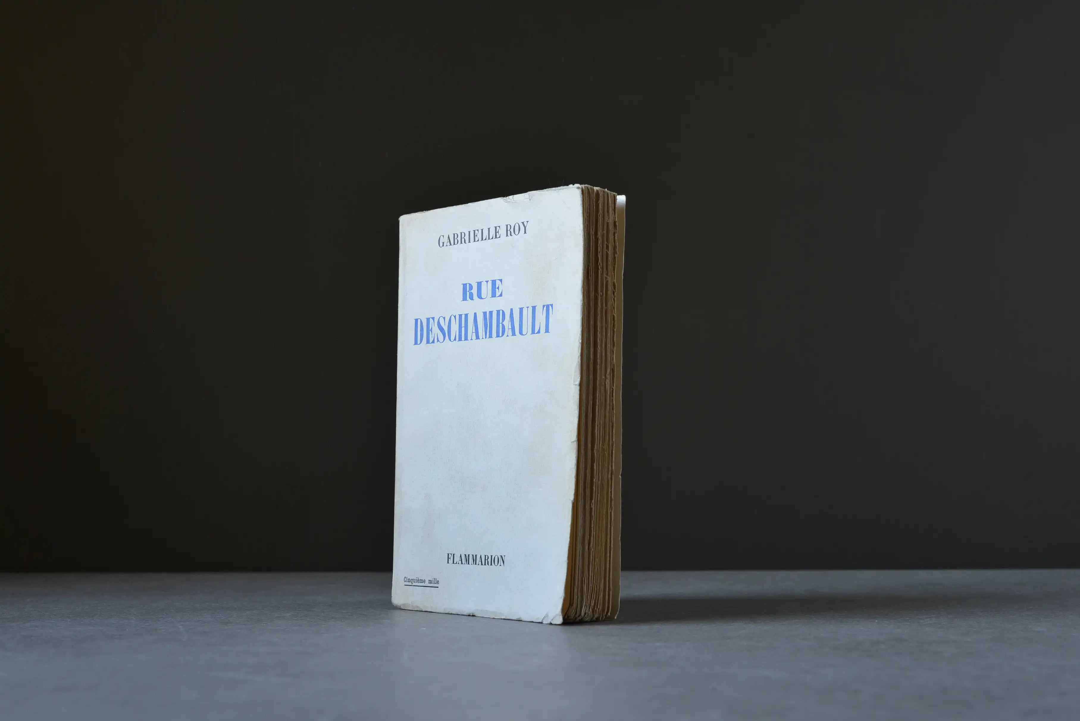 Roy, Gabrielle - Rue Deschambault - Flammarion - - - Moyen -  livre usagé