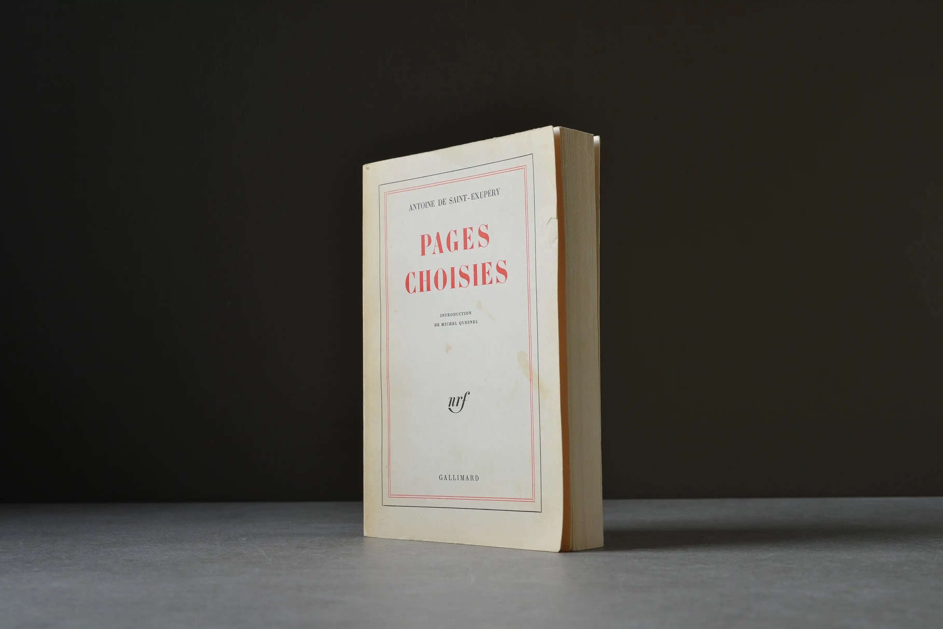 Saint-Exupéry, Antoine - Pages choisies - Gallimard - - - Assez bon -  livre usagé